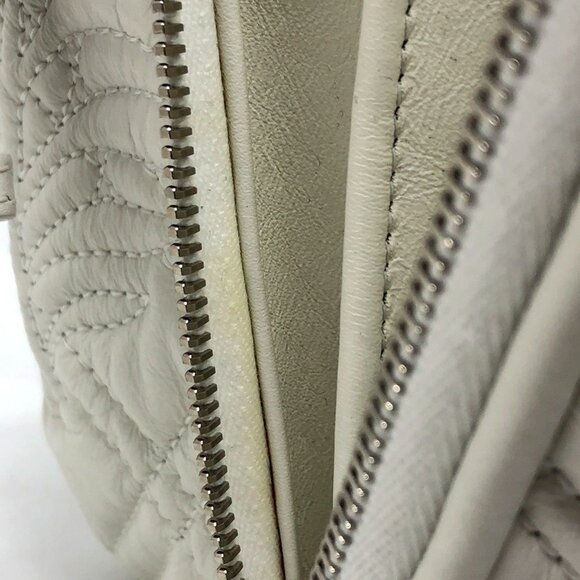 BALENCIAGA White Leather Bag - Picture 13 of 15